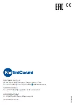 Preview for 8 page of Fantini Cosmi C60 Quick Start Manual