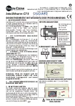 Preview for 17 page of Fantini Cosmi Intellitherm C75 Manual