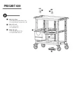 Preview for 4 page of Fantom Professional PROCART 420 / PROCART 421 / PROCART 422 / PROCART 423 / PROCART 424 / PROCART 425 / PROCART 426 Assembly Manual