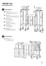 Preview for 10 page of Fantom Professional PROCART 420 / PROCART 421 / PROCART 422 / PROCART 423 / PROCART 424 / PROCART 425 / PROCART 426 Assembly Manual