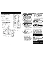 Preview for 3 page of Fantom PATIO SCRUBBER PS46H Owner'S Manual