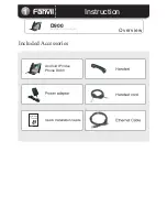 Preview for 2 page of Fanvil D900 Quick Installation Manual