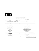 Preview for 4 page of FAR AV-2 Owner'S Manual