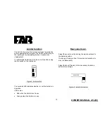 Preview for 10 page of FAR AV-2 Owner'S Manual