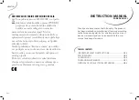 Preview for 30 page of FAR BDC5SIL CI Instruction Manual