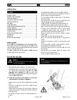 Preview for 44 page of FAR KJ 45/S Original Instructions Manual