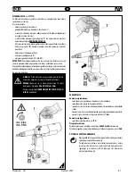 Preview for 51 page of FAR KJ 45/S Original Instructions Manual