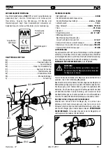 Preview for 19 page of FAR RAC 171 Original Instructions Manual