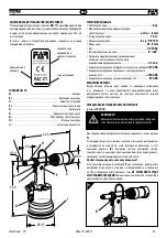 Preview for 31 page of FAR RAC 171 Original Instructions Manual