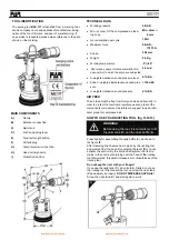 Preview for 5 page of FAR RAC 171 Translation Of Original Instruction Manual