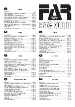 Preview for 3 page of FAR RAC 3000 Original Instructions Manual