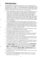 Preview for 5 page of Farberware Millennium FPC800V Use & Care Instructions Manual