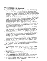 Preview for 15 page of Farberware Millennium FPC800V Use & Care Instructions Manual