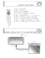 Preview for 7 page of Farenheit 15.4 inch TFT LCD Ceiling Monitor Owner'S Manual