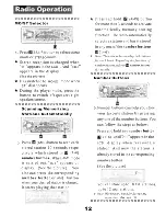 Preview for 13 page of Farenheit Car Stereo Owner'S Manual