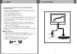 Preview for 4 page of Farenheit NE-S110N Operation Manual