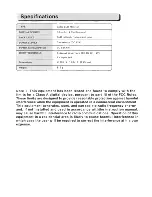 Preview for 4 page of Farenheit T-5608CM User Manual