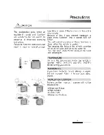 Preview for 5 page of Farenheit T-6403CM Owner'S Manual