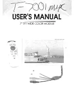 Farenheit T-7001 User Manual preview