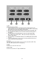 Preview for 21 page of Farenheit TID-701NT Operating Manual