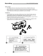 Preview for 8 page of Farm King 740 Operator And Parts Manual