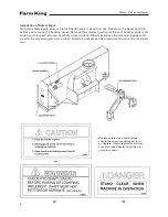 Preview for 8 page of Farm King 960 Operator And Parts Manual