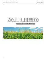 Preview for 6 page of Farm King Allied 8420G Operator And Parts Manual