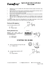 Preview for 17 page of FarmBoy FB-IC-209P User Manual