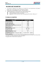 Preview for 4 page of Farmet FANTOM FX 850 PS Operating Manual