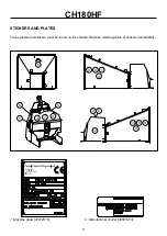 Preview for 8 page of Farmi Forest Corporation CH180HF Operation, Maintenance And Spare Parts Manual