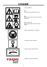 Preview for 9 page of Farmi Forest Corporation CH180HF Operation, Maintenance And Spare Parts Manual