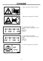 Preview for 10 page of Farmi Forest Corporation CH180HF Operation, Maintenance And Spare Parts Manual