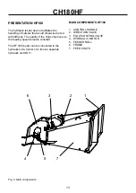 Preview for 13 page of Farmi Forest Corporation CH180HF Operation, Maintenance And Spare Parts Manual