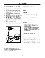 Preview for 16 page of Farmi Forest Corporation JL 351P Operation, Maintenance And Spare Parts Manual