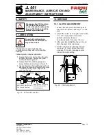 Preview for 18 page of Farmi Forest Corporation JL 601 Operating, Maintenance And Spare Parts Manual