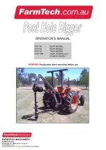 FARMTECH FPD 30 Operator'S Manual preview