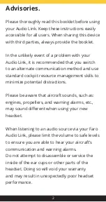 Preview for 2 page of Faro Stealth Audio Link User Manual