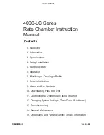 Preview for 4 page of Farrar Scientific 4000-LC Series Instruction Manual