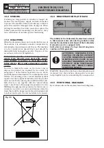 Preview for 53 page of Fasep RGU600E Instruction Manual