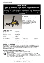 Preview for 2 page of Fast Mover FT1048 Product Instruction Manual