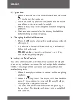 Preview for 4 page of Fast Weigh Scales MS-600 User Manual