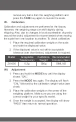 Preview for 5 page of Fast Weigh Scales ZX-650 User Manual