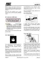 Preview for 29 page of Fast UT3P25 Owner'S Manual