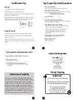 Preview for 3 page of FastBrewing & WineMaking FastWasher12 User Manual