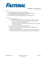 Preview for 13 page of Fastenal FAST Bin 9705080 User Manual