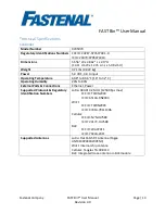 Preview for 14 page of Fastenal FAST Bin 9705080 User Manual