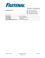 Preview for 16 page of Fastenal FAST Bin 9705080 User Manual