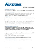 Preview for 17 page of Fastenal FAST Bin 9705080 User Manual