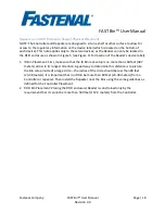 Preview for 19 page of Fastenal FAST Bin 9705080 User Manual