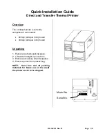 Preview for 1 page of Fastmark FM400 Series Quick Installation Manual